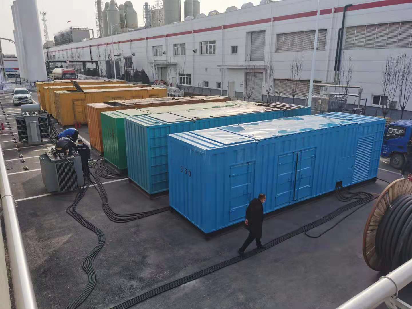 滨海出租发电机-柴油发电机组三相采用什么接法