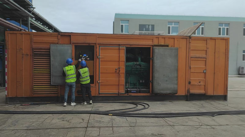 滨海如何检查柴油发电机组的机油油位？